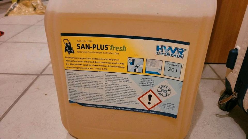 Sanitärreiniger SAN-PLUS fresh 20 Liter in Nördlingen