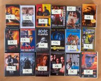 VHS AC/DC Cliffhanger Rush Hour Titanic Matrix etc. Baden-Württemberg - Hildrizhausen Vorschau