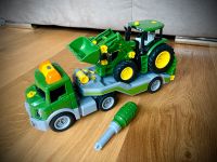 Klein 3908 Traktor John Deere mit Truck Anhänger Sachsen-Anhalt - Lutherstadt Wittenberg Vorschau