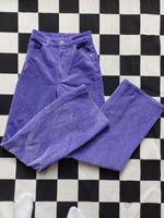 Cord Hose High waist lila violett weit Schlag XXS 32 Köln - Widdersdorf Vorschau