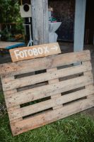 Schild Fotobox - Hochzeit - Holz mit Rinde Rheinland-Pfalz - Wörth am Rhein Vorschau