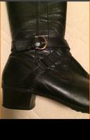 Lederstiefel Gr. 39  schwarz Bayern - Büchenbach Vorschau