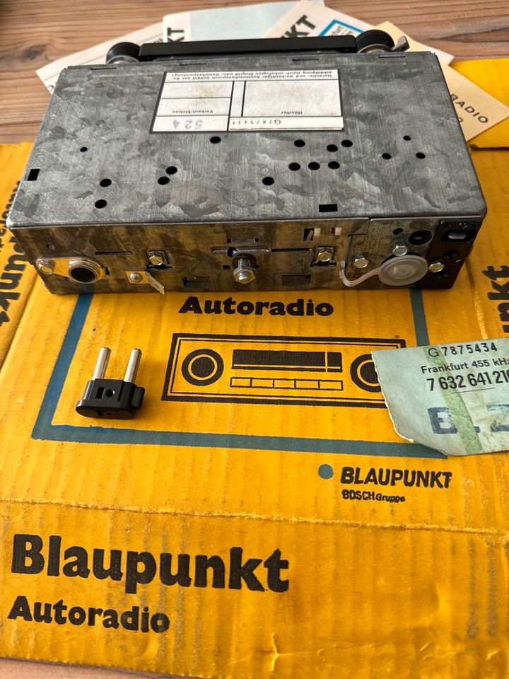 Original Blaupunkt Autoradio Oldtimer Frankfurt U108 NOS OVP in Ratingen