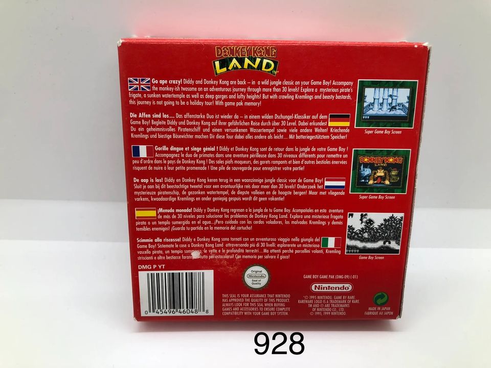 Nintendo Gameboy Classic Spiel OVP – Donkey Kong Land in Köln