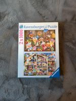 2x 1000 Teile Ravensburger Puzzle Lustige Gelinis No.805273 Nordrhein-Westfalen - Hagen Vorschau