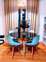 4 Esszimmer Stühle, blau Friedrichshain-Kreuzberg - Friedrichshain Vorschau