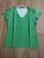 Da T-Shirt, grün weiß getupft, Gr M, Yessica Nordrhein-Westfalen - Bottrop Vorschau