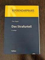 Ziegler Das Strafurteil 8. Aufl. 2019 Bayern - Würzburg Vorschau