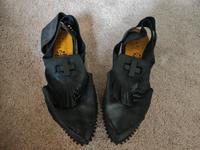 Papucei❤️raffinierte Sandalen zum Lagenlook, Leder, schwarz, 40 Hannover - Mitte Vorschau