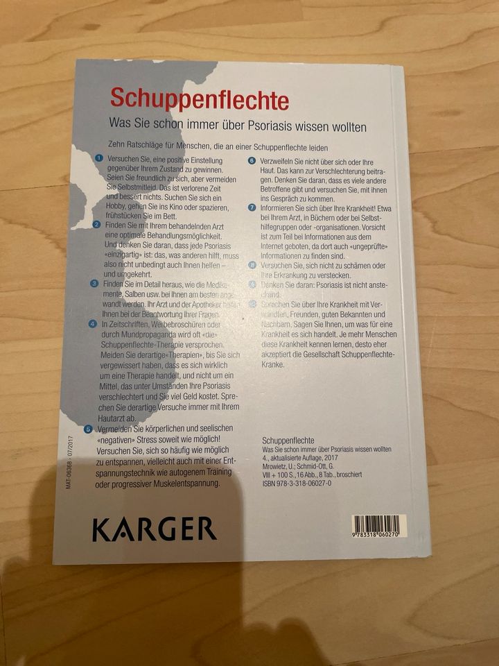 Buch Ratgeber Schuppenflechte in Grevenbroich