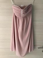 Trägerloses Kleid rosé rosa Größe M Vila Bayern - Ebelsbach Vorschau
