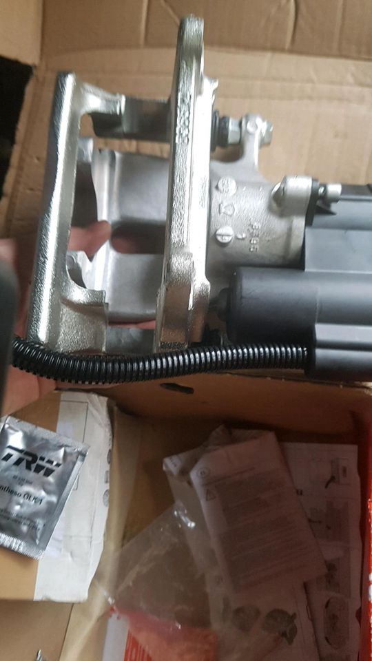 Original Audi Trw Bremssatel mit Stellmotor NEU hinten in Hörstel