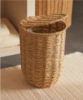 Mülleimer Boho Neu Papierkorb Abfalleimer Rattan Flechtkorb beige Berlin - Pankow Vorschau