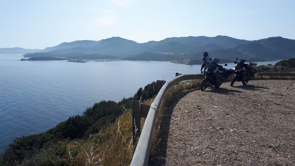 Motorrad-Urlaub Sardinien GPX Routen Ducati Yamaha Honda Suzuki in Oberstaufen