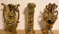 3 x Vase Vasen Goldenevase Porzellan  Deko Ca 37cm Nordrhein-Westfalen - Freudenberg Vorschau