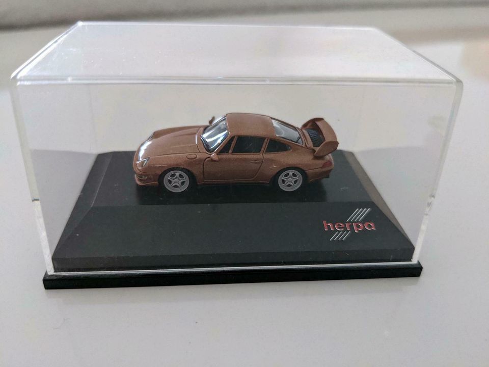 Porsche 911 RS Club Sport, Metallic Hellbraun 1:87 Herpa 363495 in Stockelsdorf