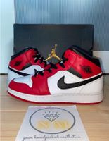 ✅Nike Jordan 1 Mid GS Chicago White Toe (Rot/Weiß) 39 / 6,5Y Sachsen - Treuen Vorschau