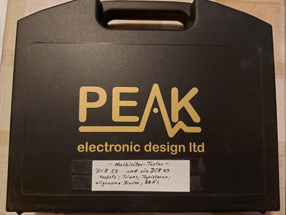 Peak atlas Modell DCA 75 und DCA 55 Halbleitertester in Bassum