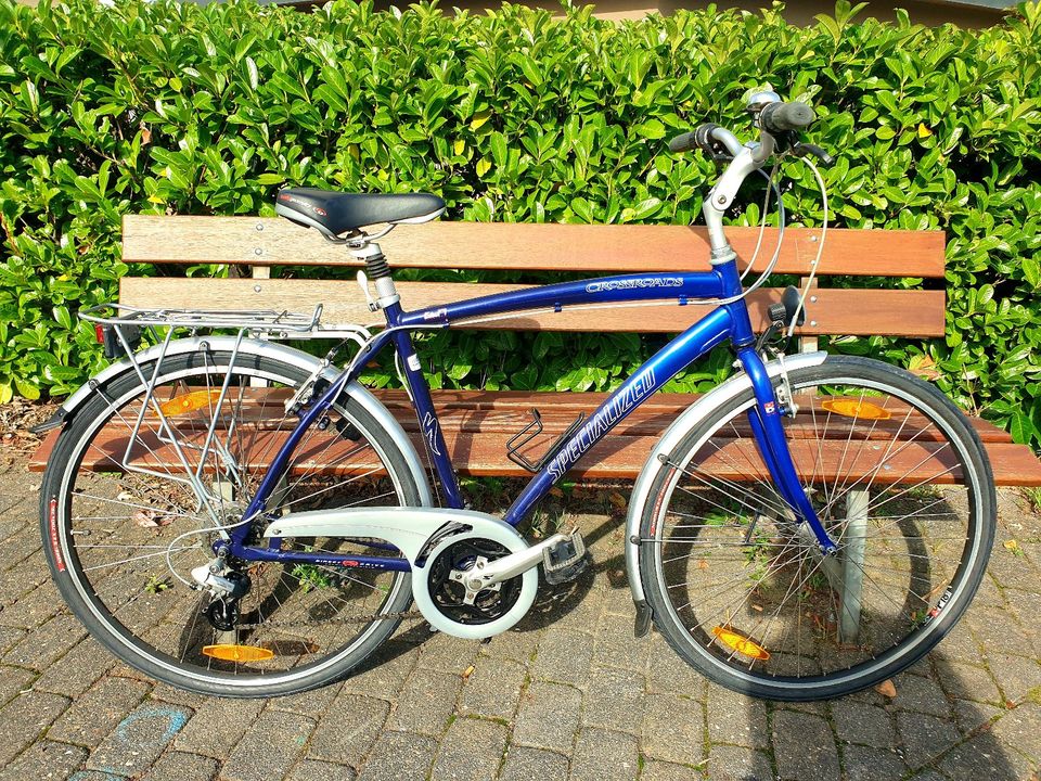 Fahrrad Herren 28 Zoll Specialized City blau Stadt neuwertig in Merzig