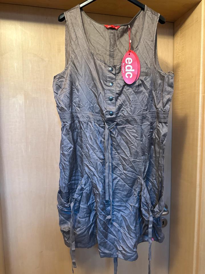 EDC by Esprit Kleid Tunika Hängerchen Seide braun 42 NEU in Minden