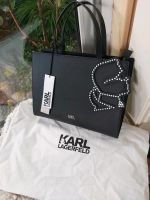 Karl Lagerfeld * Tasche safinoleder schwarz/silber , neu Brandenburg - Oranienburg Vorschau