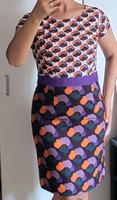Boden Kleid Gr 10R/36, gefuttert,  Viscoze/Seide, waschbar Düsseldorf - Garath Vorschau