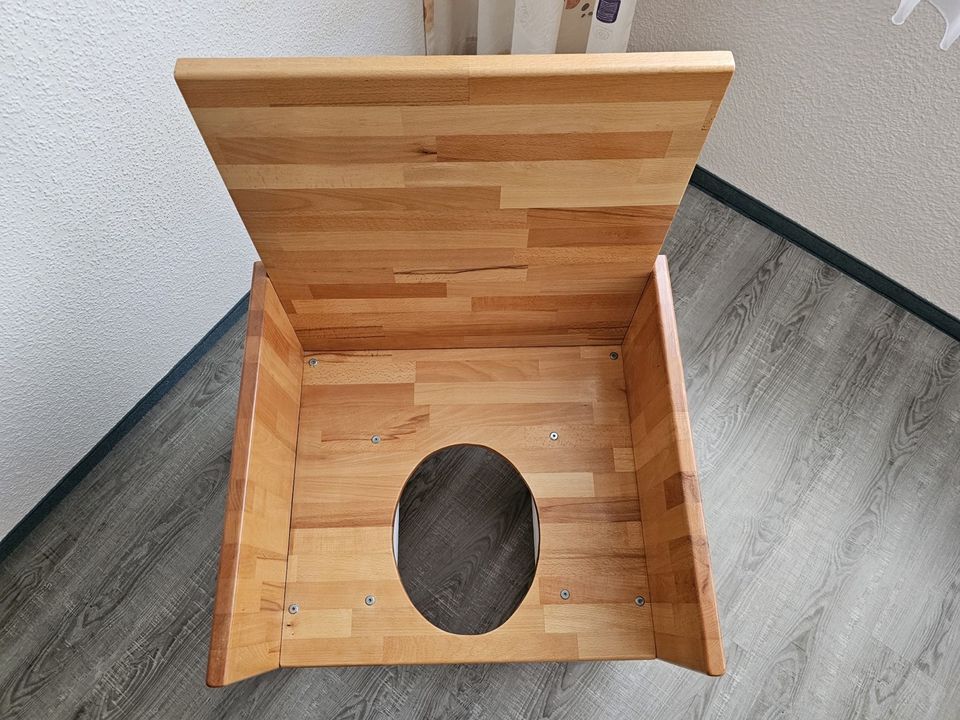 Toilettenstuhl selbstgebaut in Dortmund