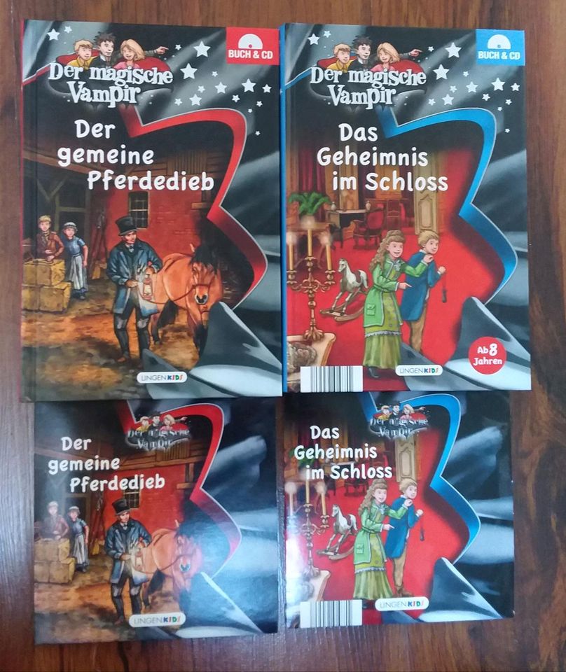 Verkaufen 2 Bände aus der Serie "Der magische Vampir"  mit CD in Neverin