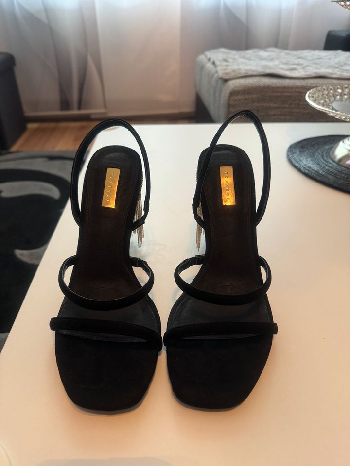 Topshop Sandalen mit Pfennigabsatz in Bremen