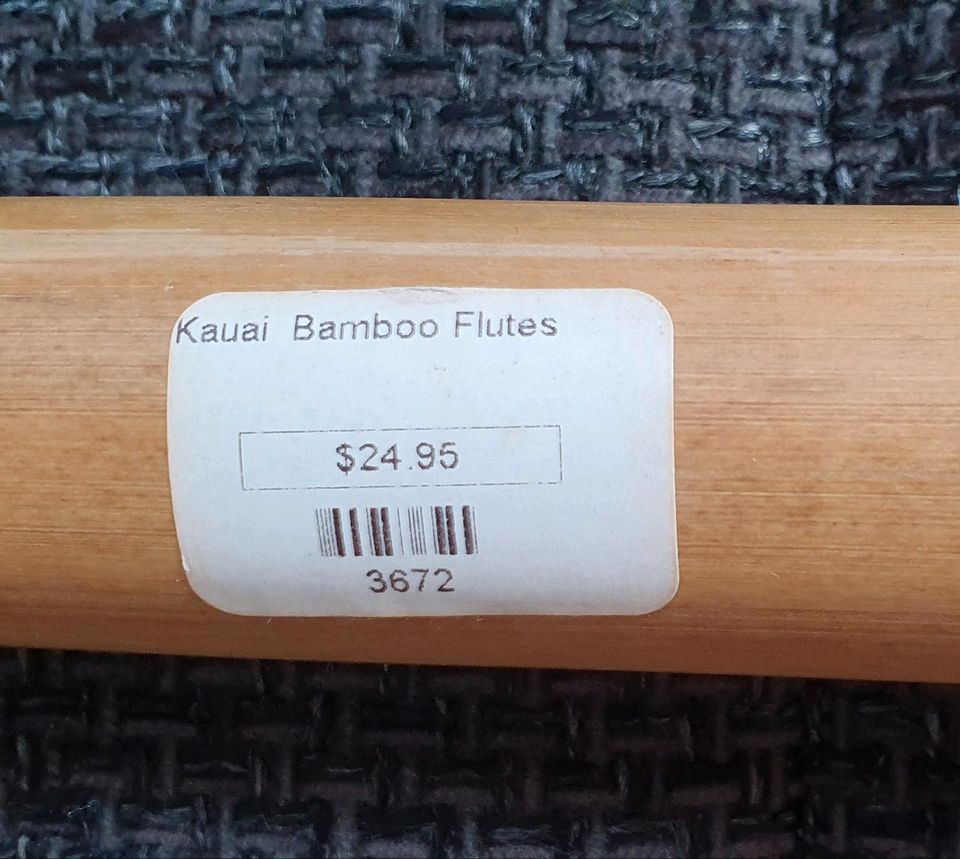 Original native  Bambus Flöte in Baienfurt