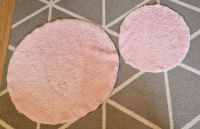 2 runde rosafarbene Teppiche 60 u 90 cm Niedersachsen - Hameln Vorschau