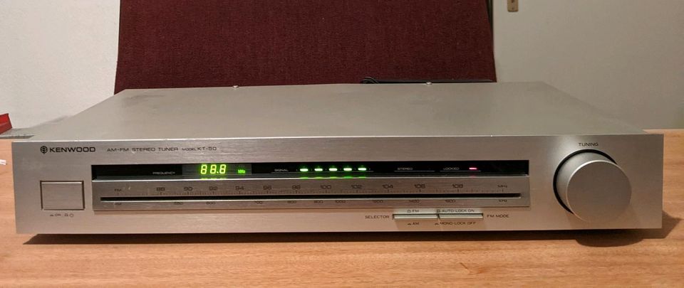 Kenwood KT-50 Stereo digital Tuner, Retro, Vintage HiFi, Sammler in Überlingen