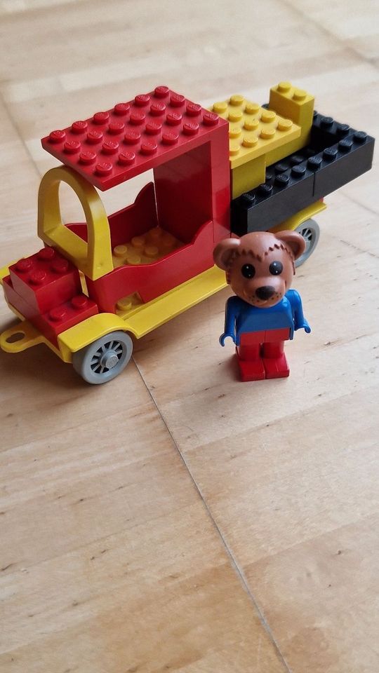 Lego Fabuland Taxistand Müllwagen Lieferwagen in Böhl-Iggelheim