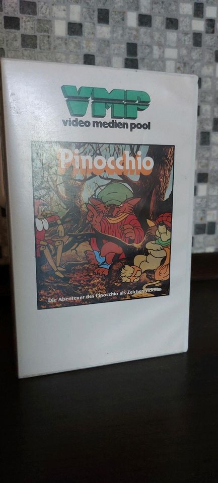 Pinocchio VHS nach Giuliano Cenci in Essen-Margarethenhöhe