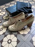 HALMANERA Lederpumps, grün,  Budapester Style NEU +OVP Gr.39 Östliche Vorstadt - Fesenfeld Vorschau