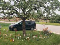 handmade Keramik Gartendeko kleine Geschenke Blumen Herz Bayern - Oberbergkirchen Vorschau