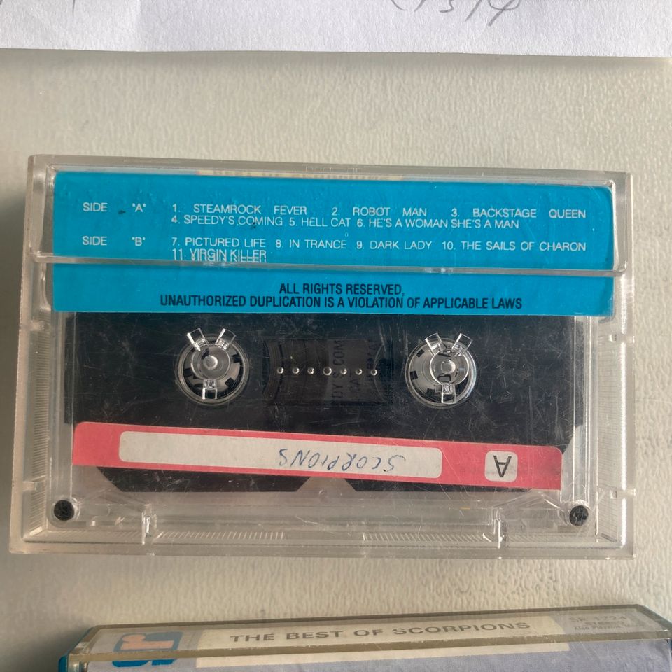 MC Musikkassetten Tapes Scorpions Tokyo Tapes Best of in Köln
