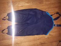 blaue Regenhose, Matschhose 86/92 mit Schlaufen, Reflektoren Berlin - Steglitz Vorschau