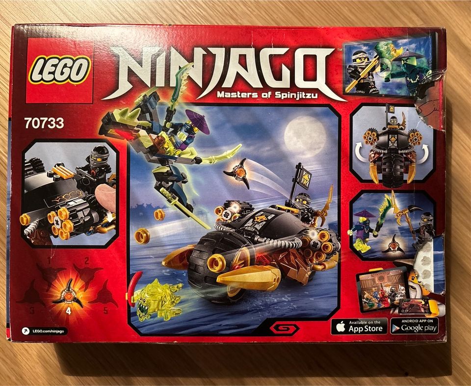 Lego Ninjago Donner-Bike in Oberthal