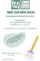 Reinigungskräfte (m/w/d) für Herford gesucht Nordrhein-Westfalen - Herford Vorschau