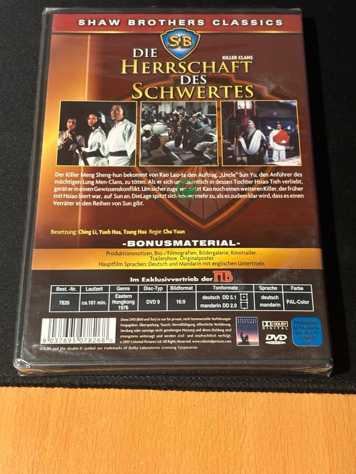 Die Herrschaft des Schwertes DVD Neu in Lüdinghausen