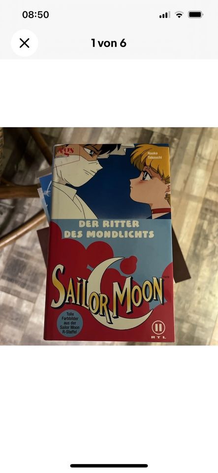 Sailor moon der Ritter des Mondlichts buch zum manga / Anime in Blankenheim