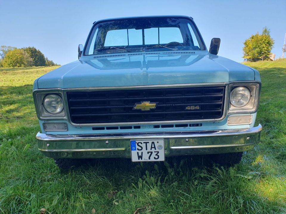 Chevrolet C20 Pickup 454 Big Block V8 mit Magna-Flow Anlage in Herrsching