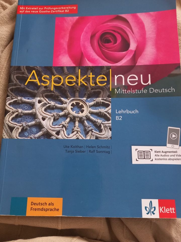 Aspekte neu Mittelstufe Deutsch Lehrbuch B 2 in Herford