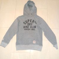 Superdry pullover hoodie s Sweatshirt grau Dithmarschen - Heide Vorschau