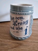 Bierkrug 'aus dem Kruag drink bloß i' Bayern - Erlangen Vorschau