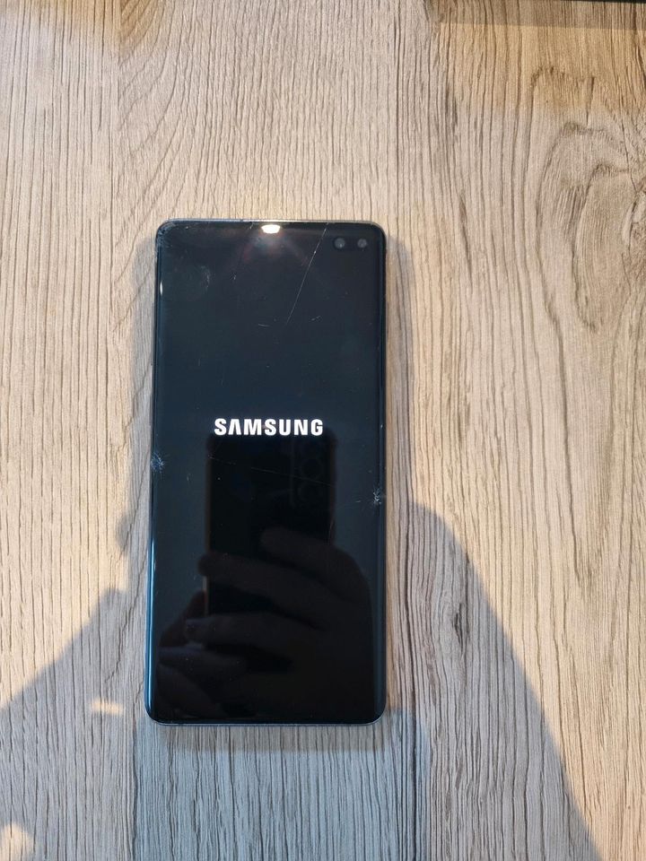 Samsung Galaxy S10+ S10 plus Duos mit Hülle und Folie in Bloh