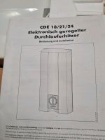 Elektronischer Durchlauferhitzer Stiebel Eltron Schleswig-Holstein - Itzstedt Vorschau