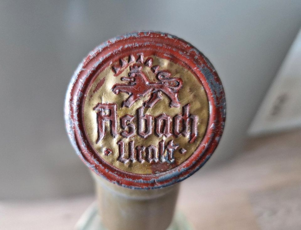 Asbach Uralt Flasche 3 Liter Glasflasche / z. B. Münzen sammeln in Neuhof