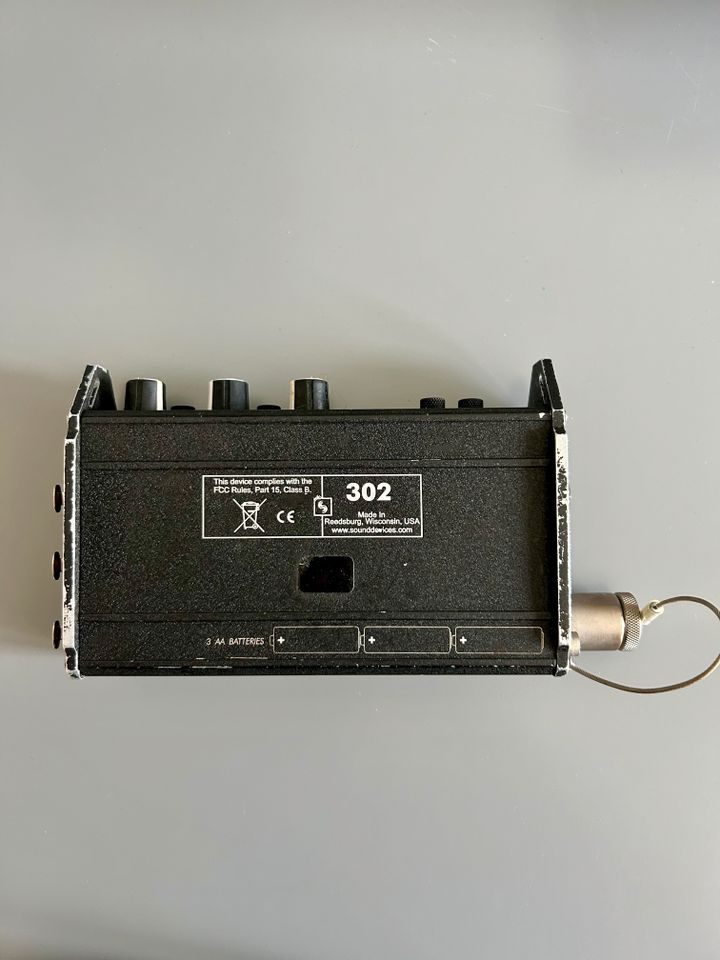 Profi-Audiomischer Sound Devices 302 - Kompakt & Batteriebetrieb in Darmstadt
